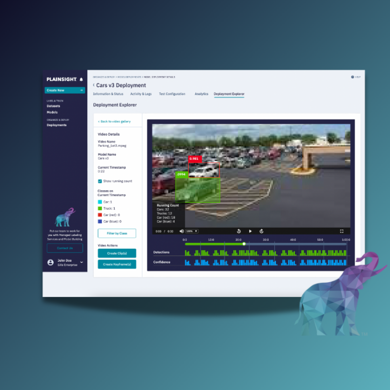 Plainsight Detection Explorer